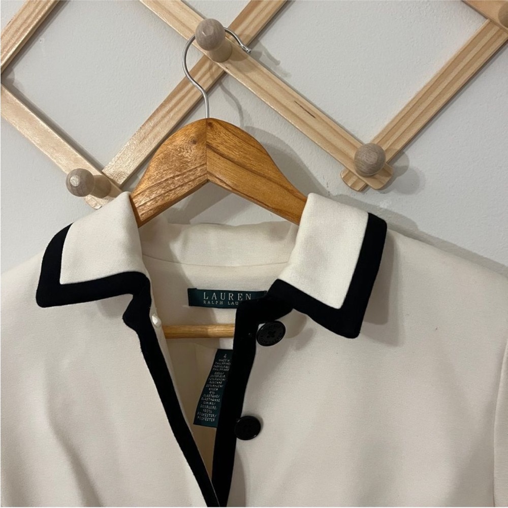 NWT Ralph Lauren White blazer professional jacket - size 4 - Picture 5 of 10